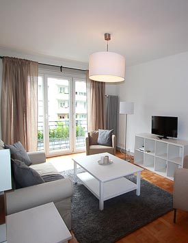 Möblierte 3-Zimmerwohnung in Genf - Wohnen auf Zeit 