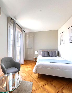 Möblierte 1-Zimmerwohnung in Eaux-Vives - Wohnen auf Zeit 