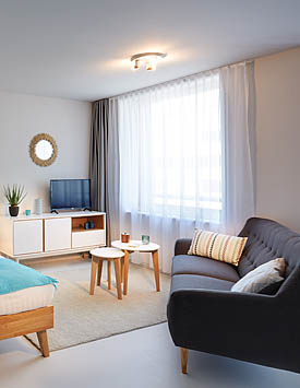 Rental Furnished De Luxe studio in Nyon from CHF 100.00 per night